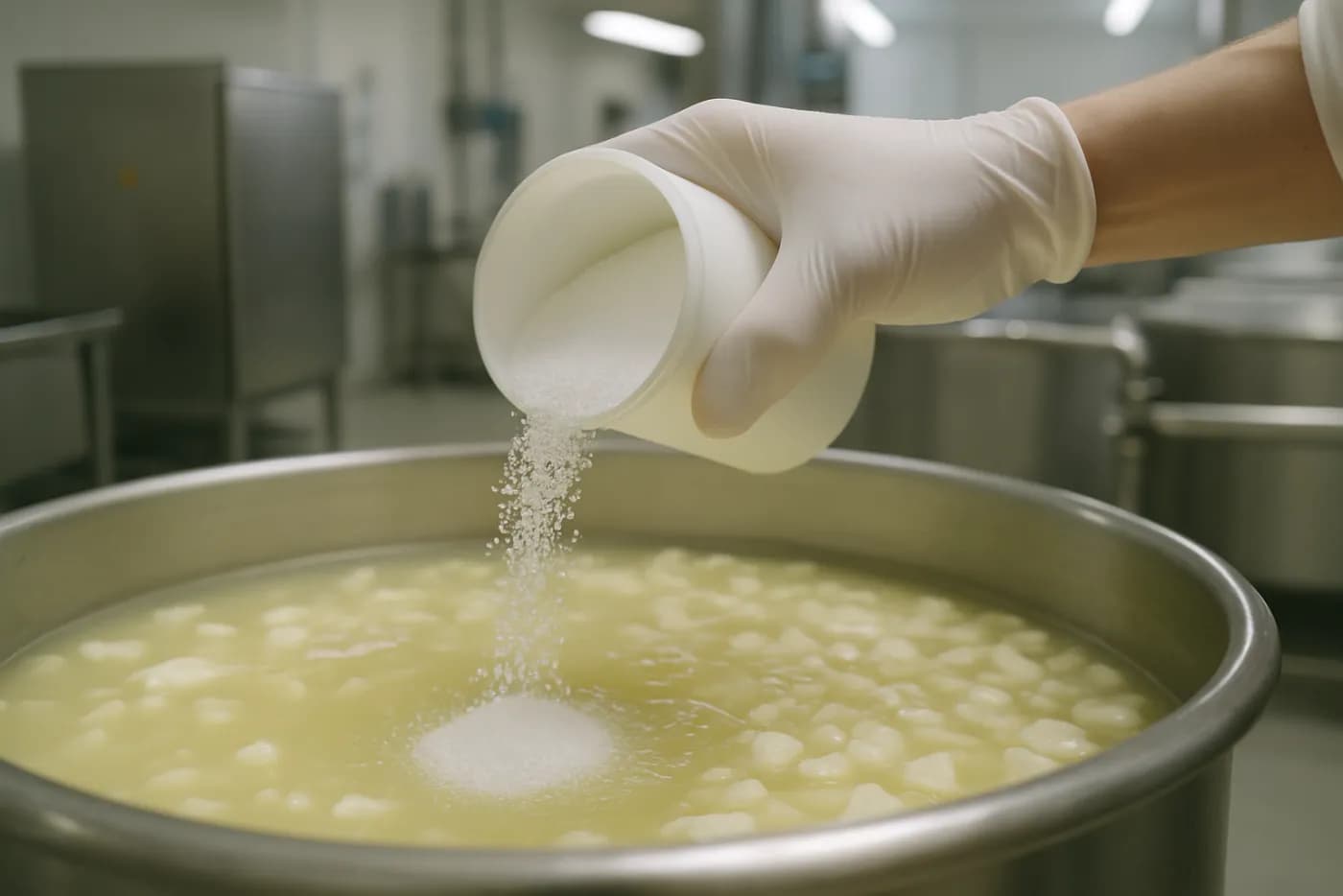 Food-grade calcium chloride in commercial food production, Canada