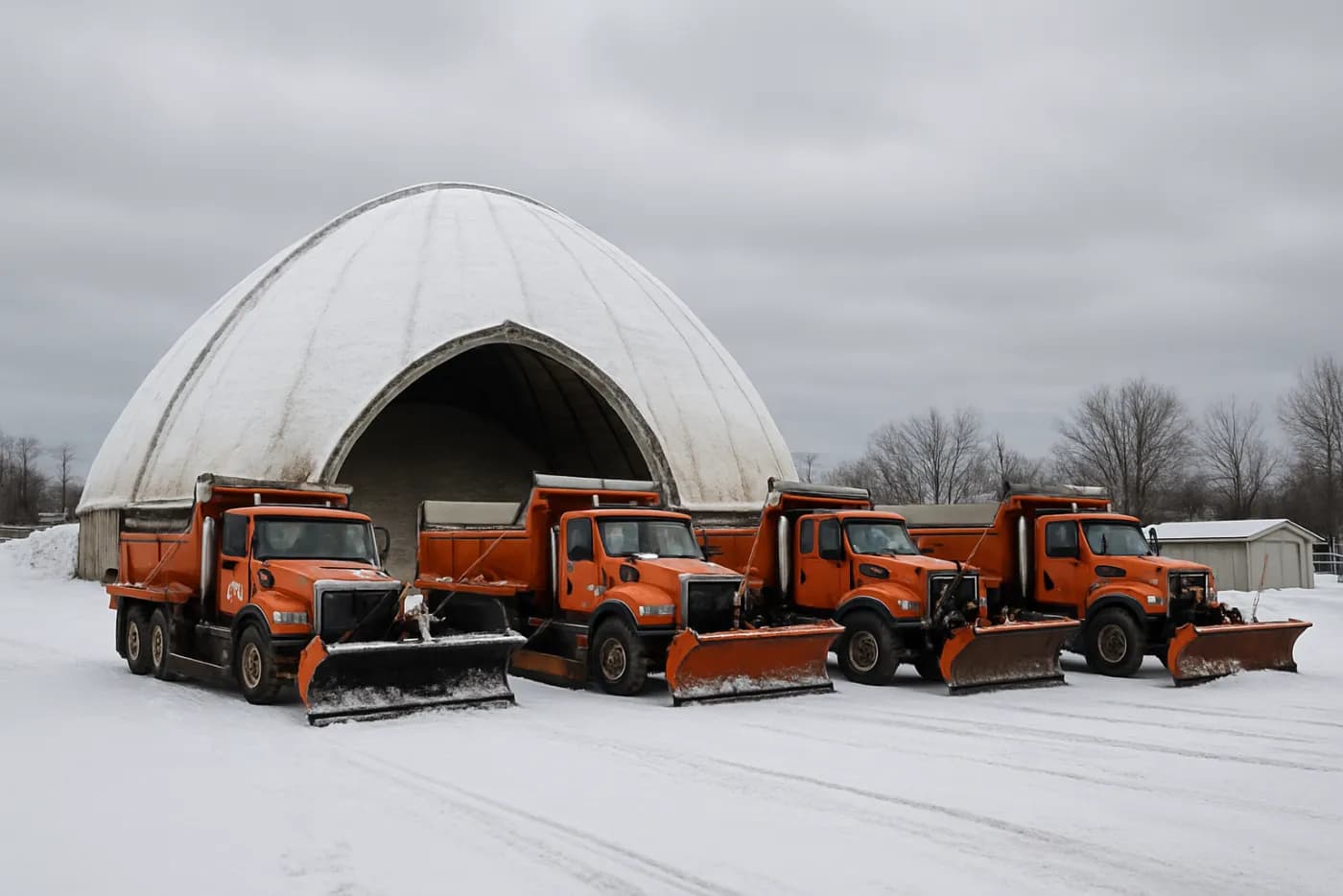Municipal road salting with bulk chloride, Canada