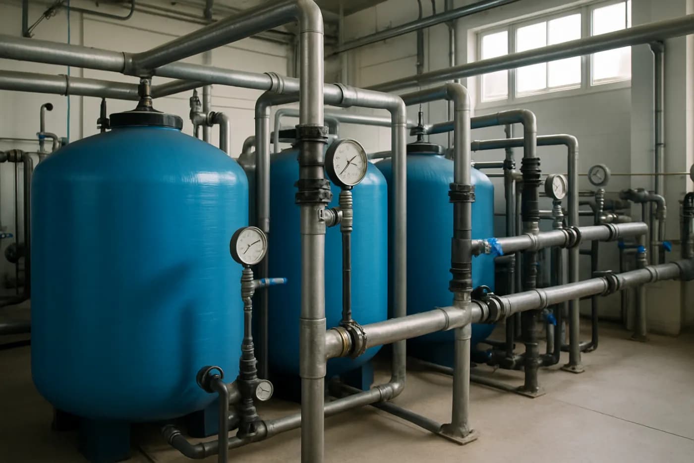 Liquid chloride brine for water-treatment facilities, Canada